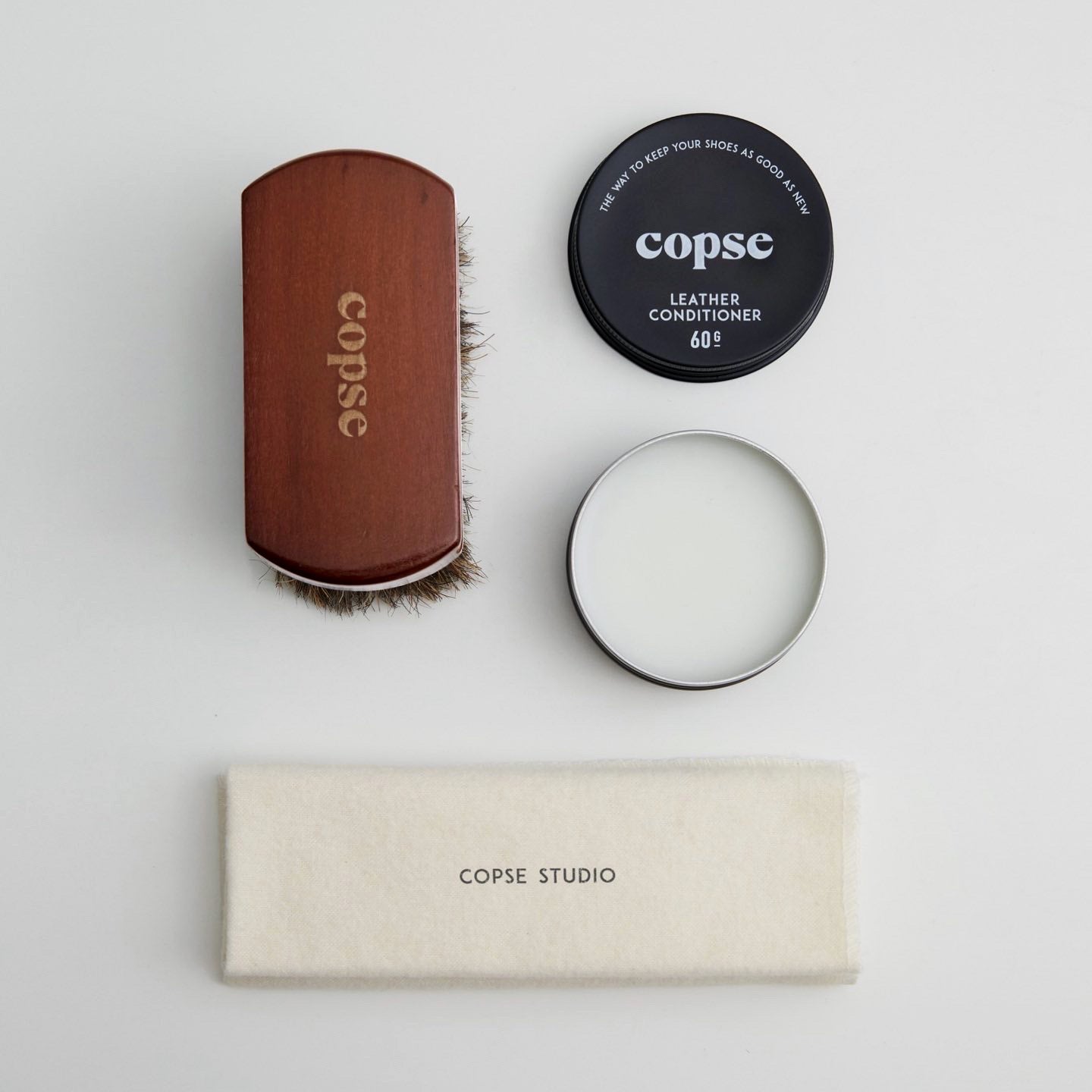 Copse shoes care kit