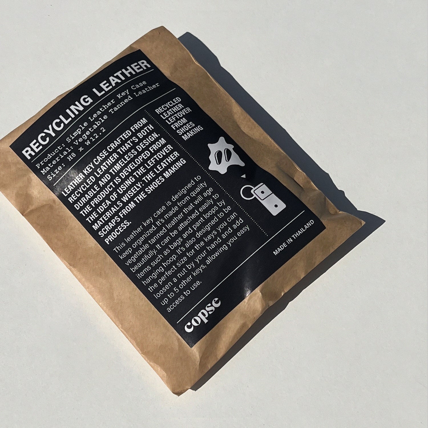 SIMPLE LEATHER KEY CASE