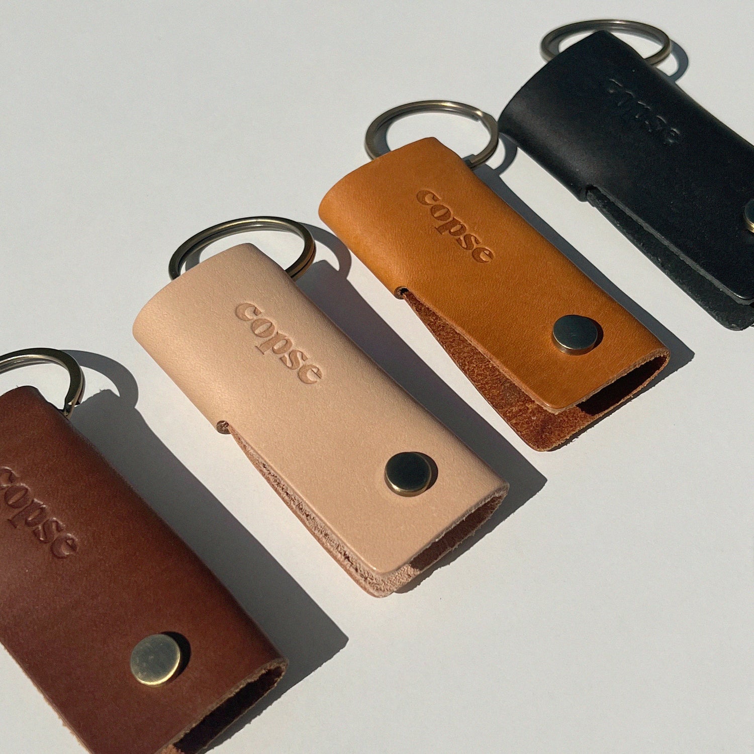 SIMPLE LEATHER KEY CASE