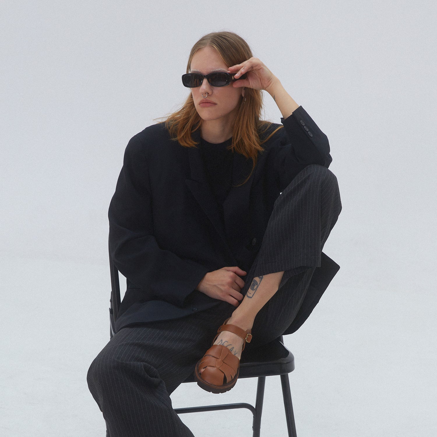 ROSE SANDALS - TOBACCO