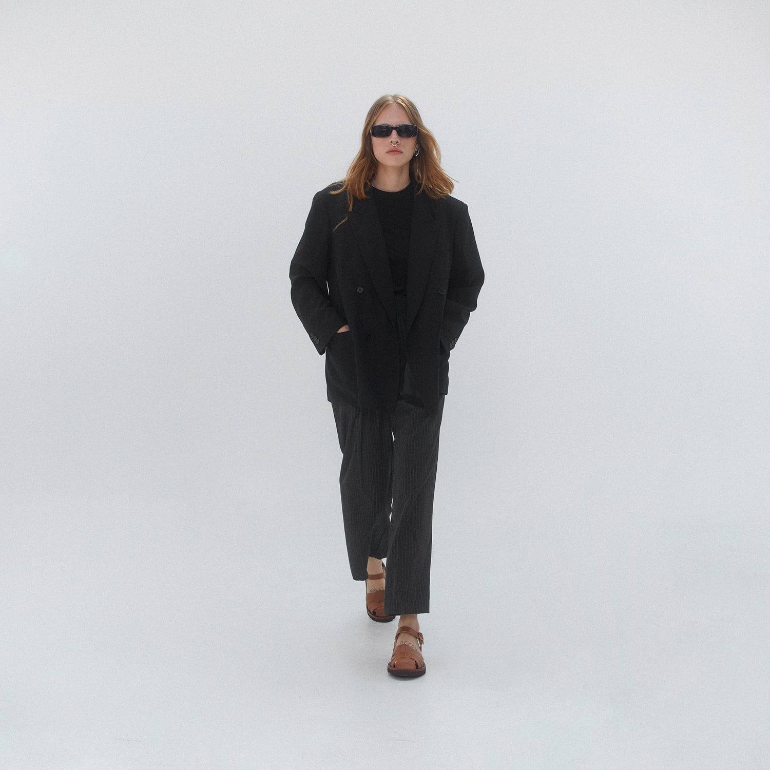 ROSE SANDALS - TOBACCO