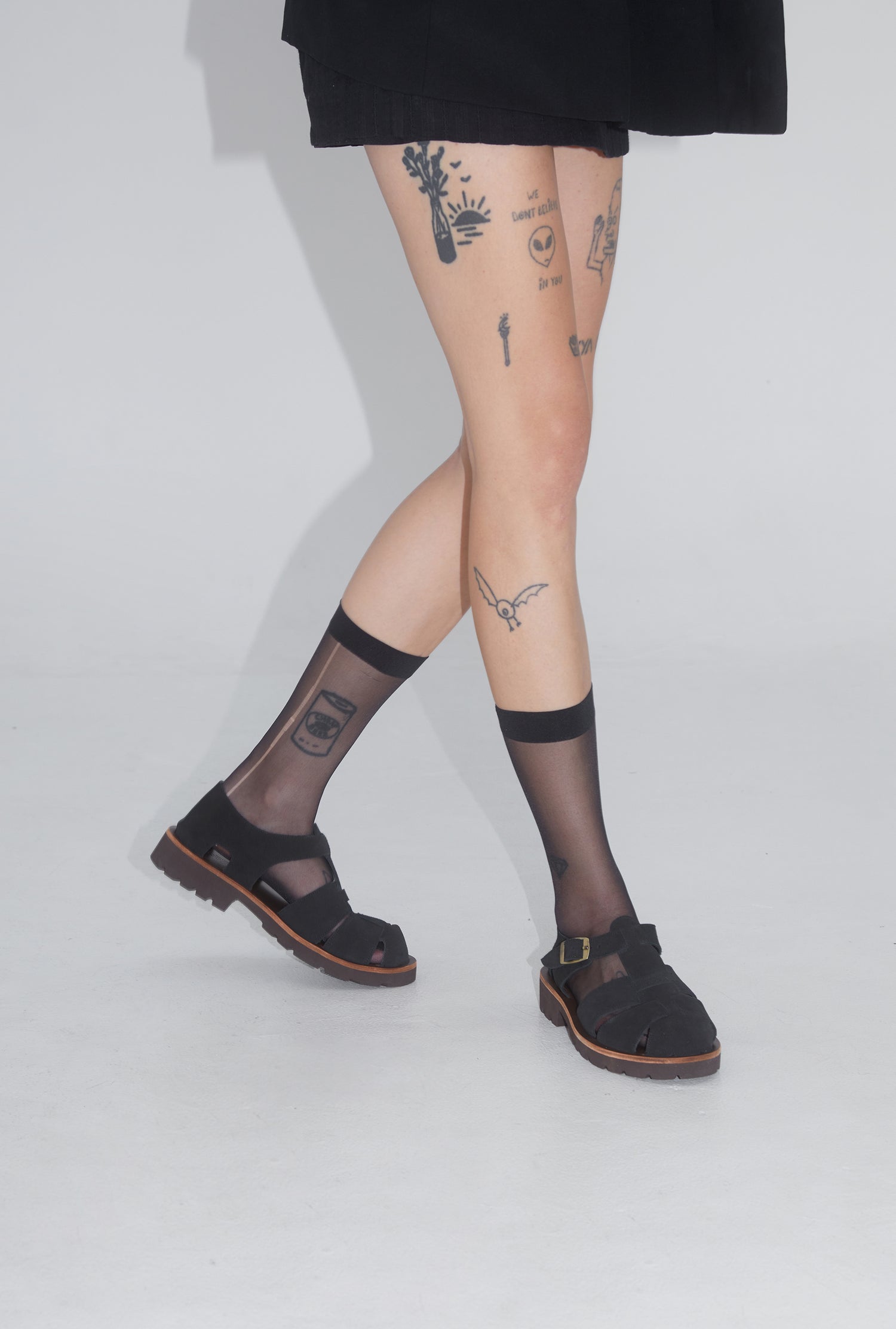 ASTER SANDALS - BLACK
