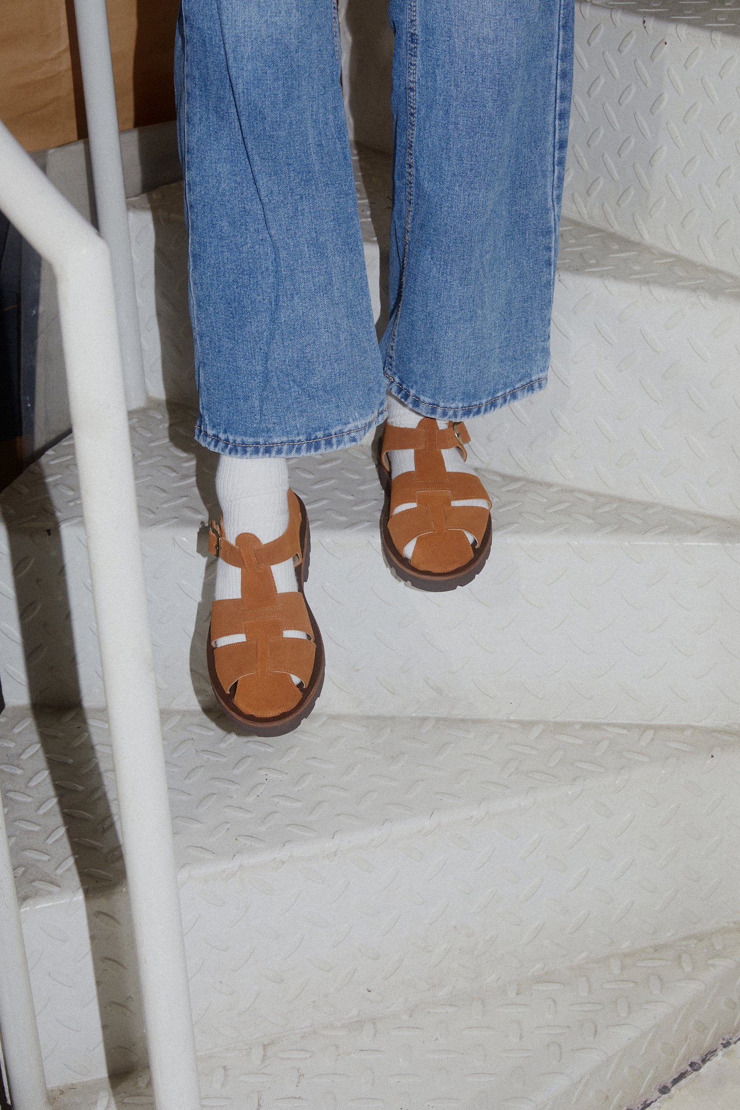 ASTER SANDALS - TOBACCO