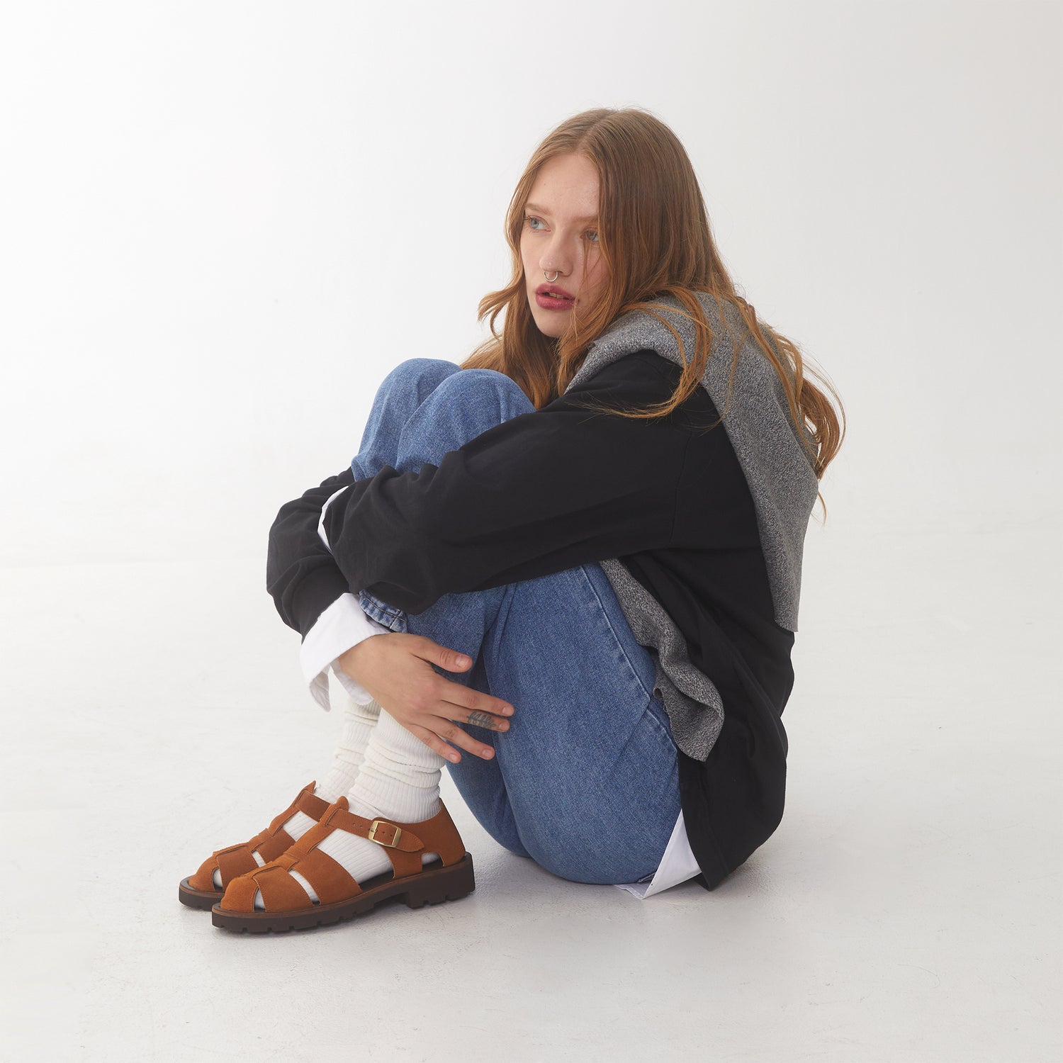 ASTER SANDALS - TOBACCO