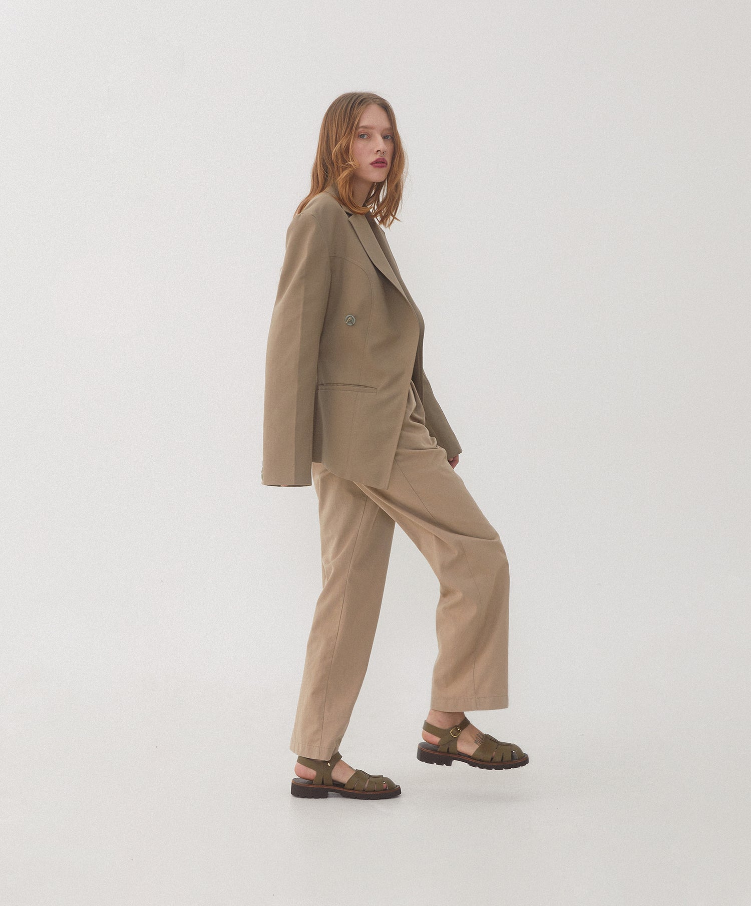 ROSE SANDALS - OLIVE