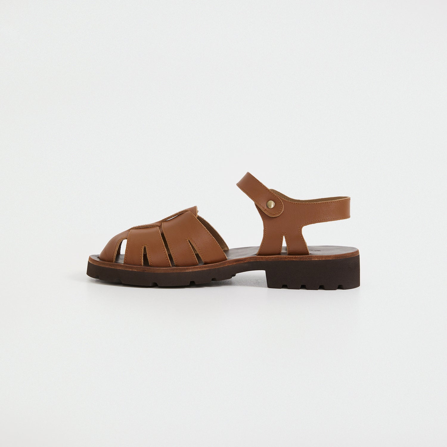 ROSE SANDALS - TOBACCO