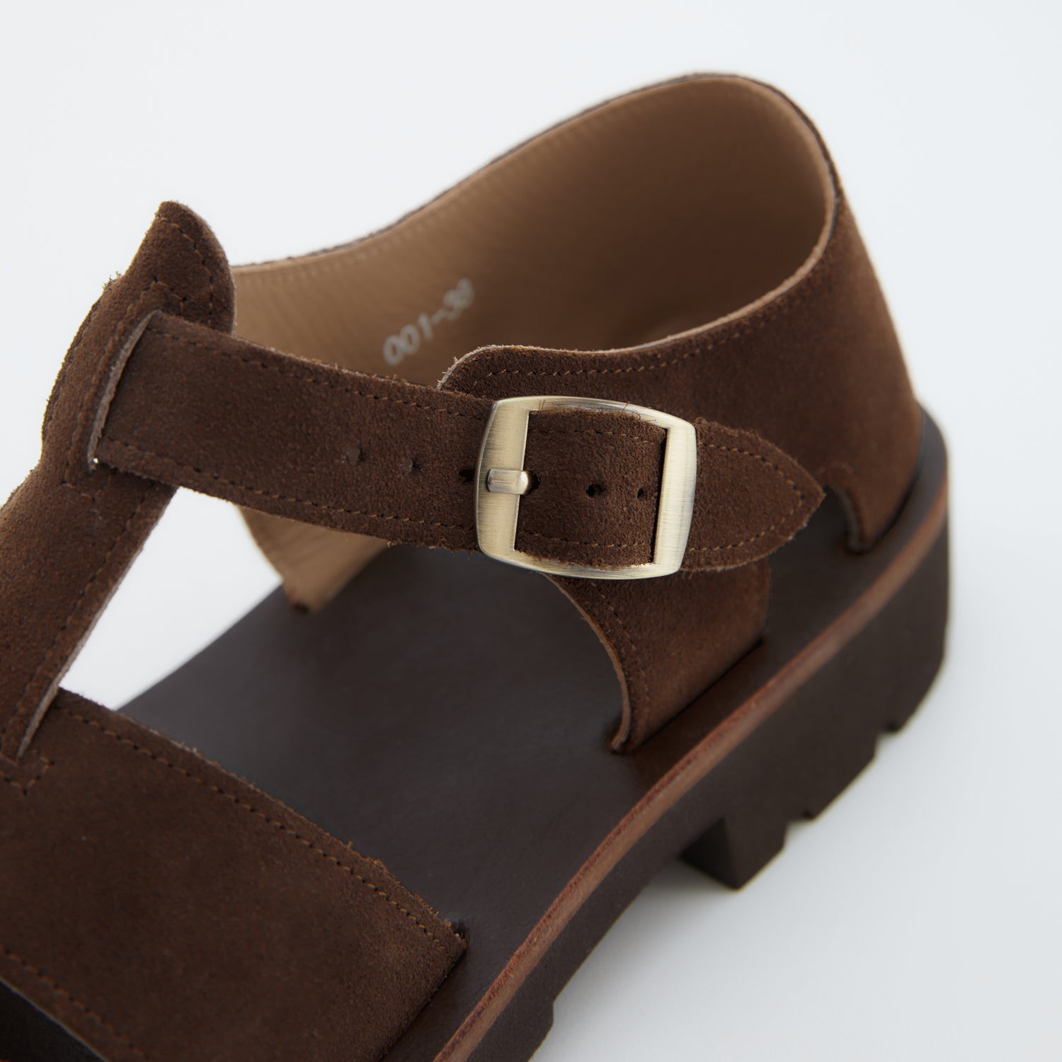 ASTER SANDALS -DEEP BROWN
