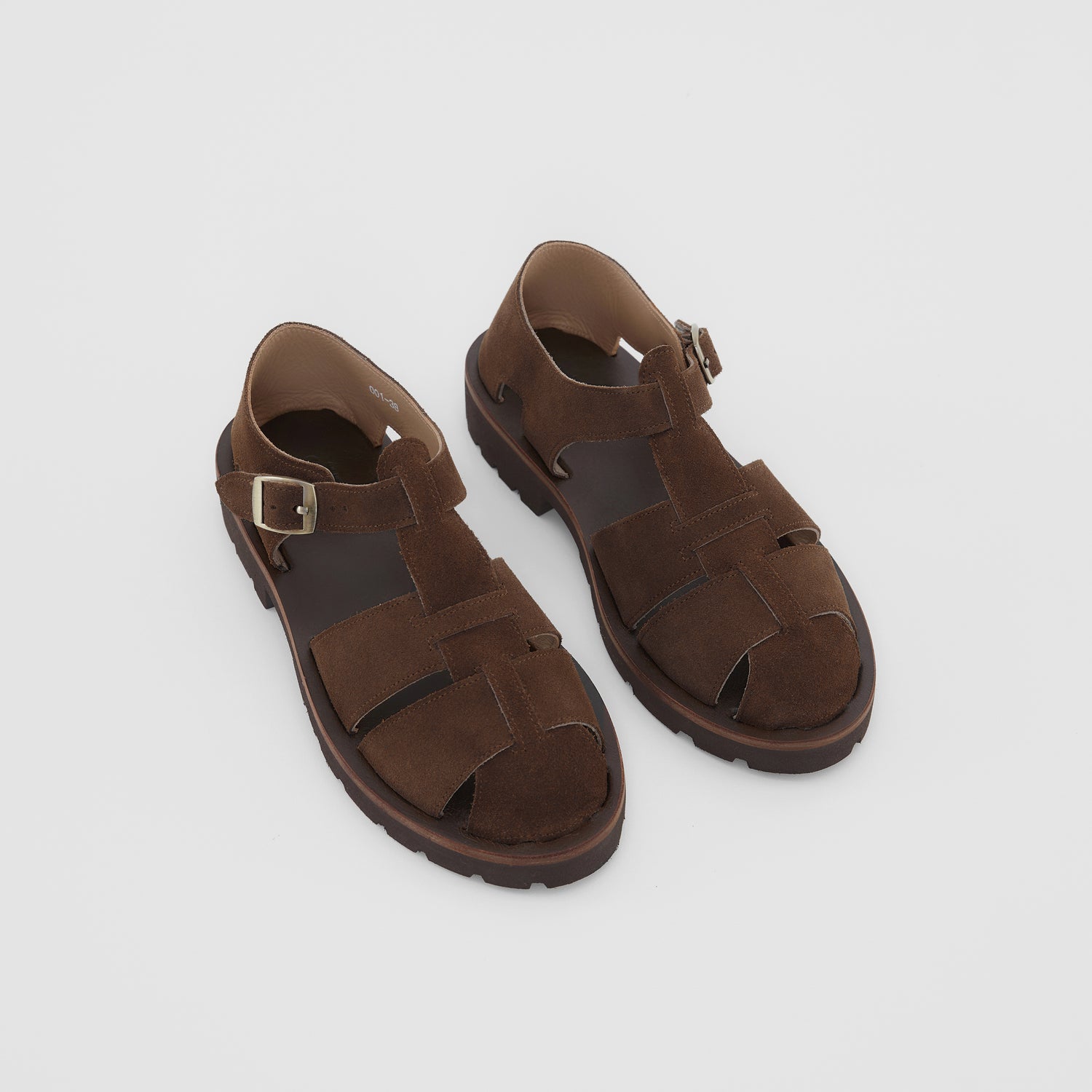 ASTER SANDALS -DEEP BROWN