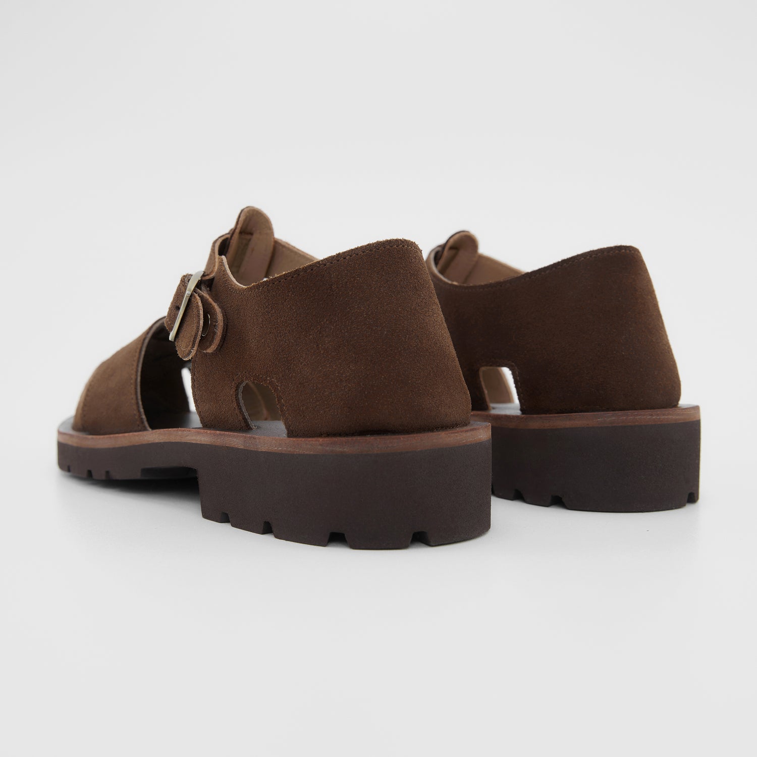 ASTER SANDALS -DEEP BROWN