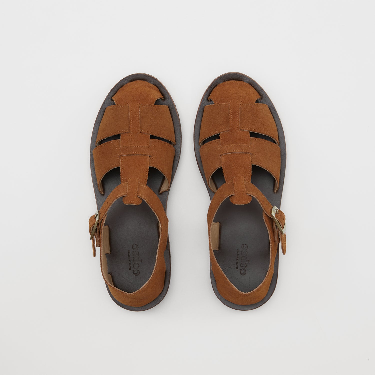 ASTER SANDALS - TOBACCO