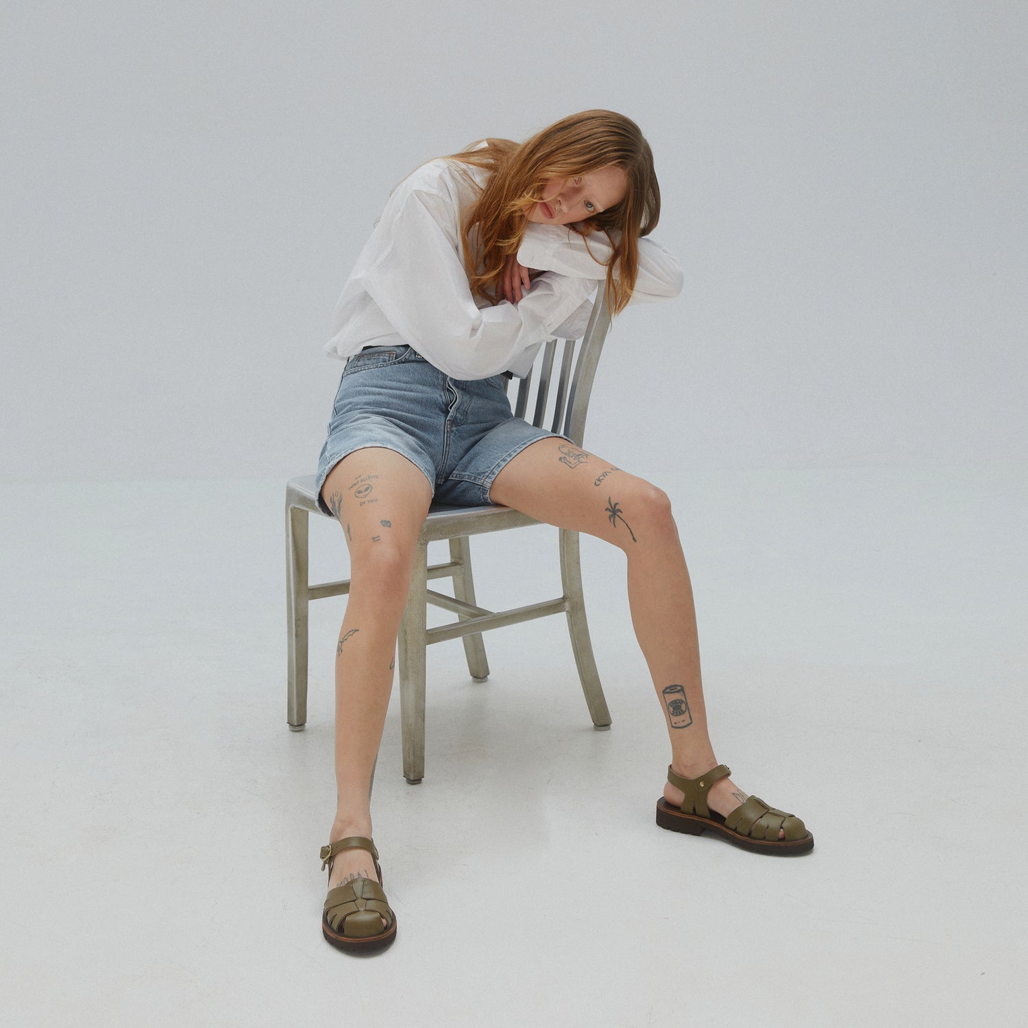 ROSE SANDALS - OLIVE