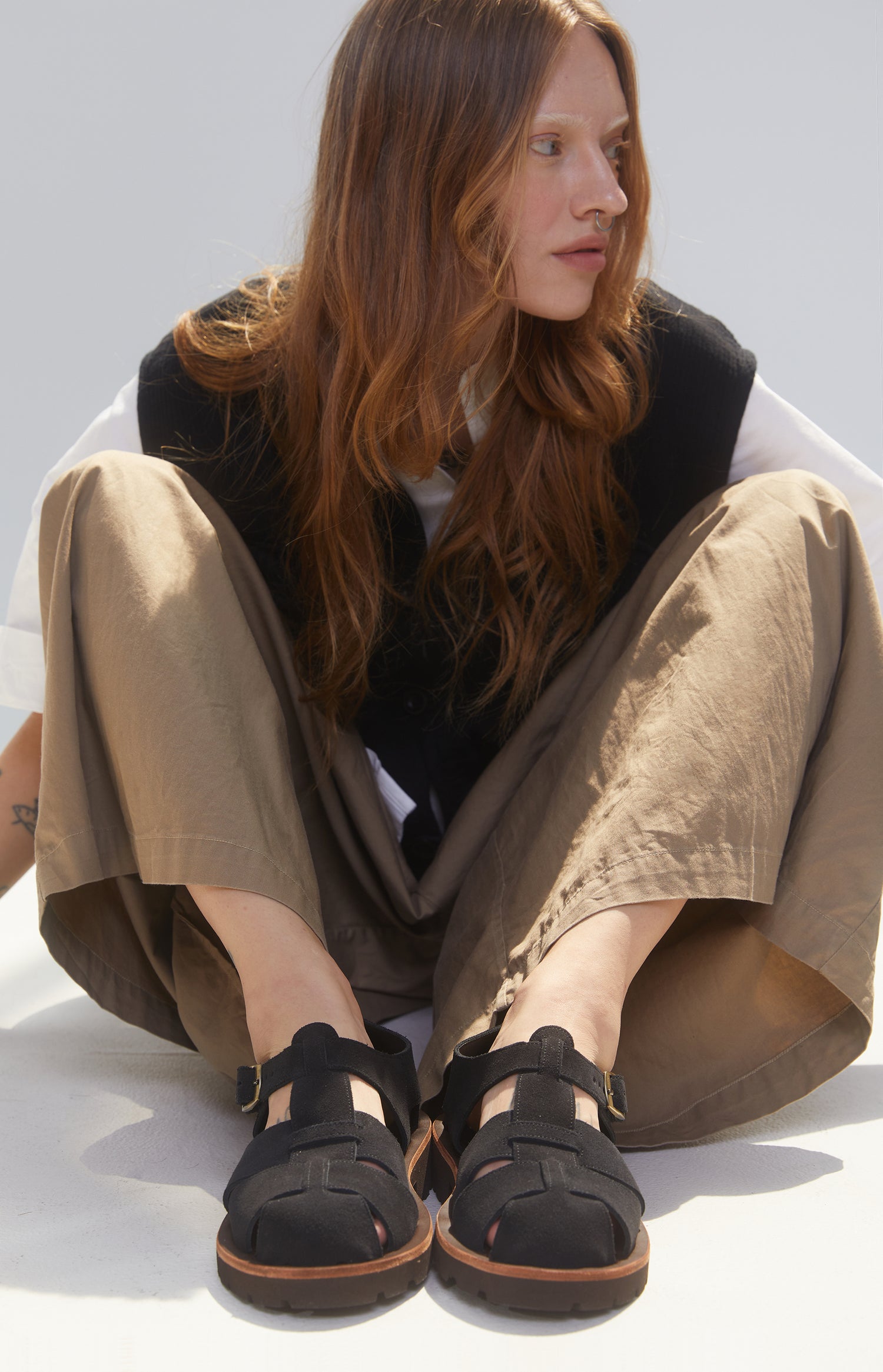 ASTER SANDALS - BLACK