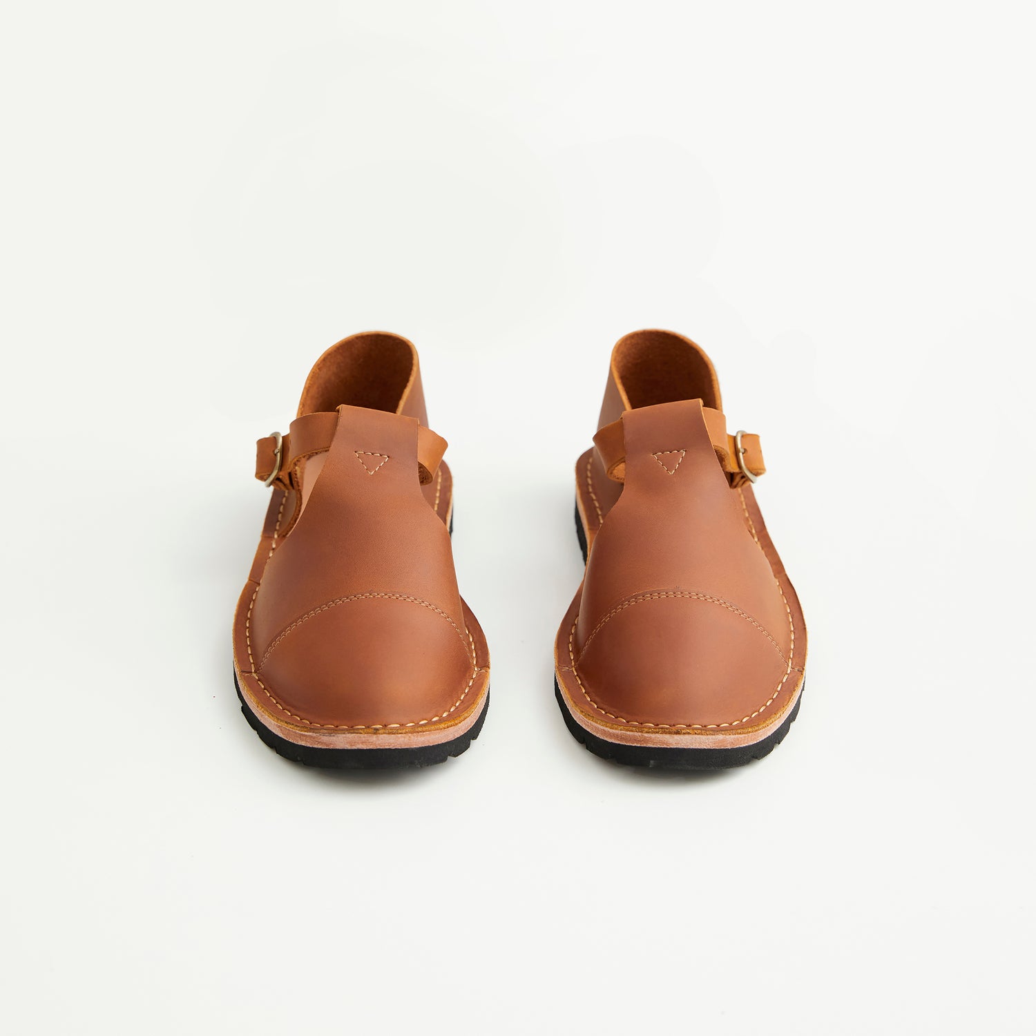 OAK SANDALS - TOBACCO