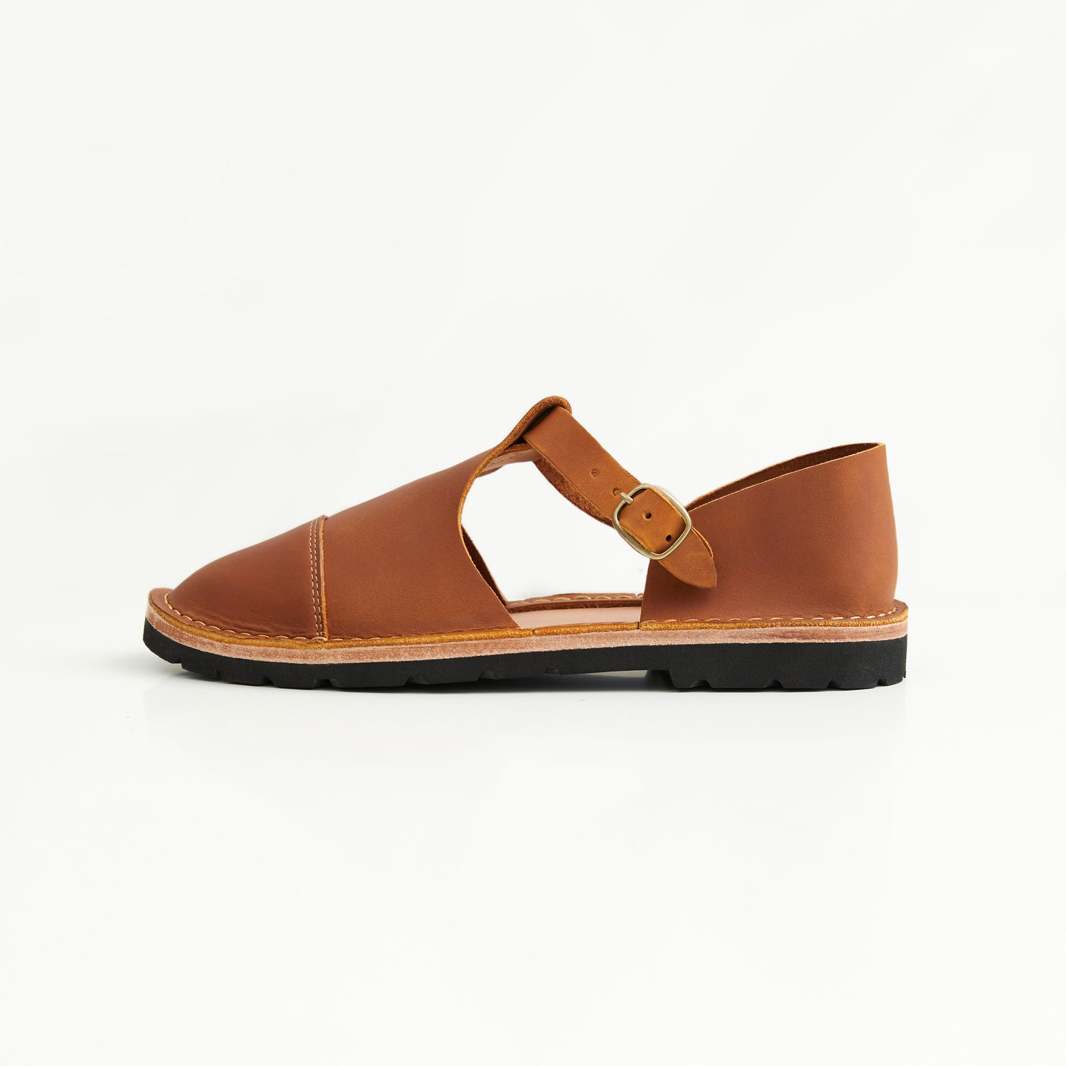 OAK SANDALS - TOBACCO