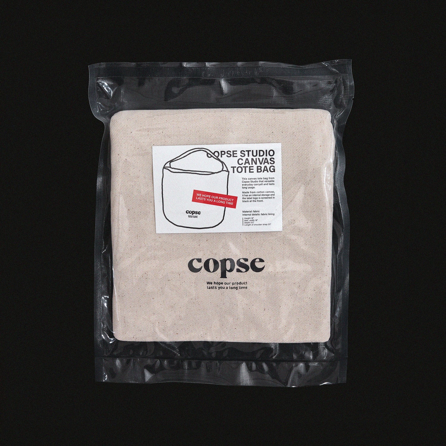 COPSE CANVAS TOTE BAG