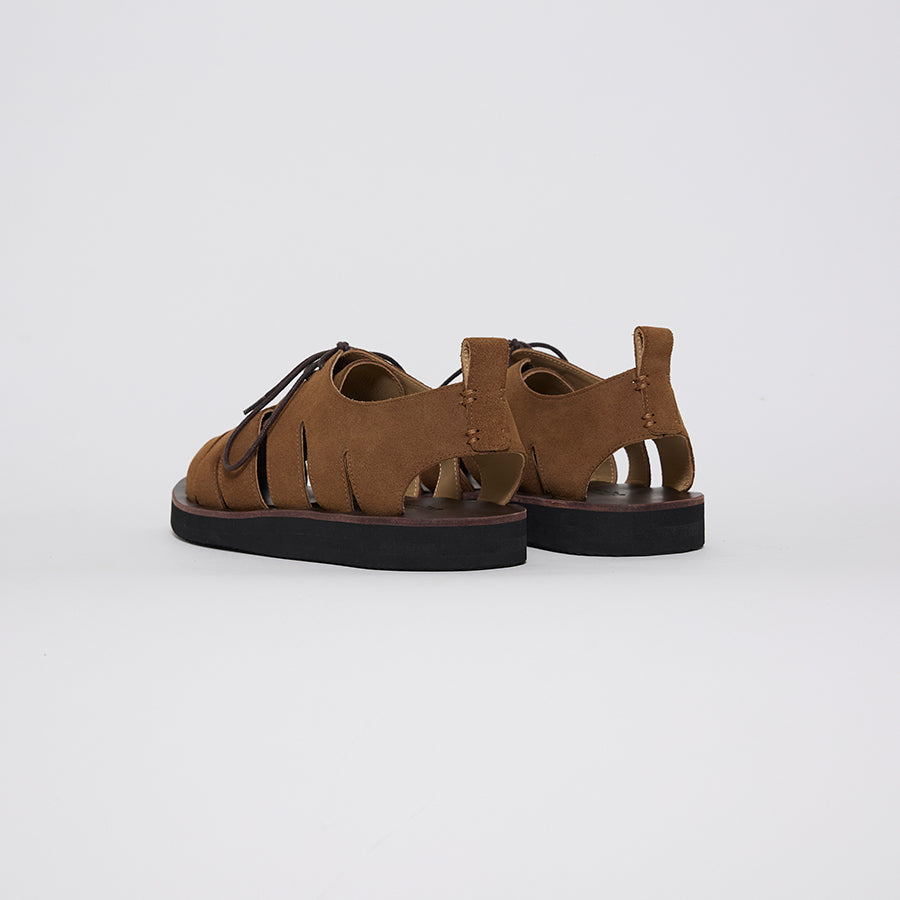 Rowan Sandals - Khaki (Light Brown Suede)